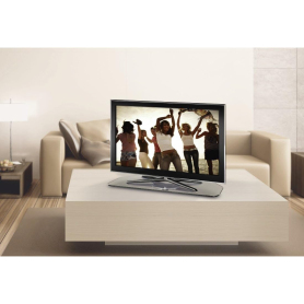 Hamma Rotary TV Stand - Glass