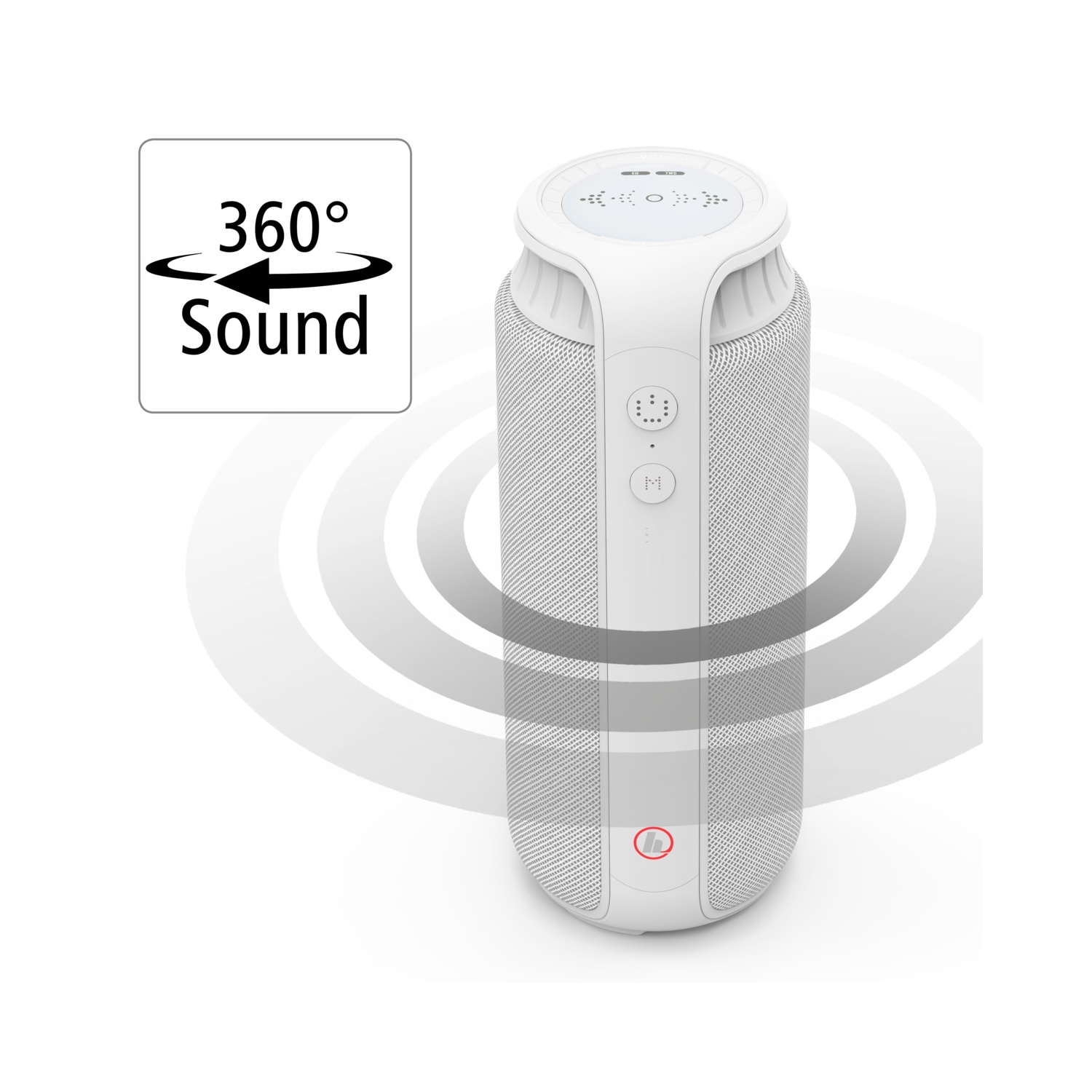 Hama Bluetooth Speaker (white) - 2