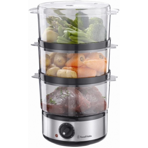 Russell Hobbs 3 Tier Food Steamer (stainless steel)