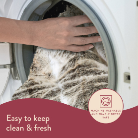 Dreamland Intelliheat Luxury Heated Throw - Alaskan Husky - 2