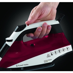Russell Hobbs 2400w Steam Iron (red) - 1