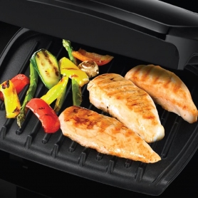 George Forman Health Grill Family 5 Portion - Black