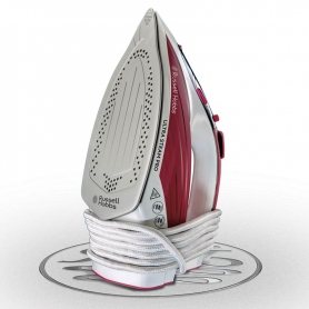 Russell Hobbs 2600W Ultra-Steam Iron - Red - 3