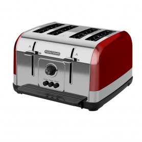 Morphy Richards 4 Slice Toaster (red)