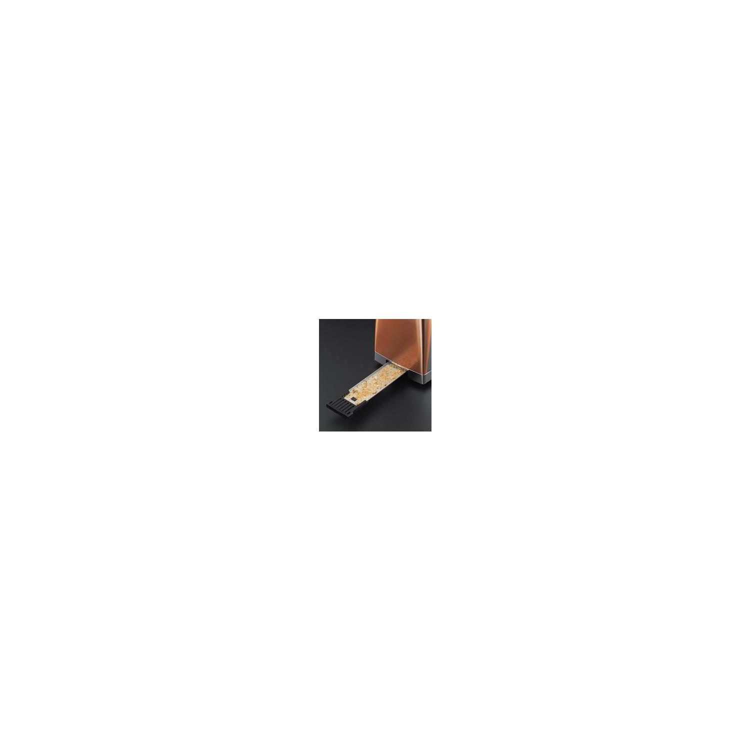 Russell Hobbs 2 Slice Long Slot Toaster - Stainless/Copper full image