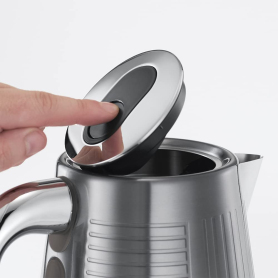 Russell Hobbs Geo Steel Kettle - Grey - 1