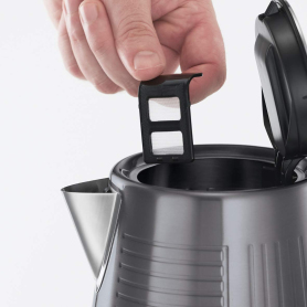Russell Hobbs Geo Steel Kettle - Grey - 2