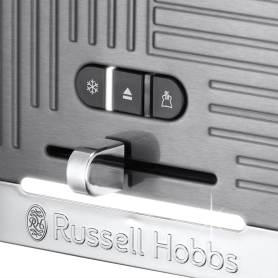 Russell Hobbs Geo Steel 2 Slice Toaster - Grey - 1