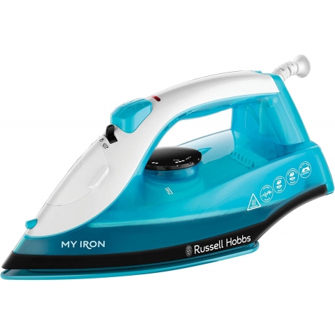 Russell Hobbs 1800w Steam Iron - Blue