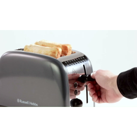 Russell Hobbs 2 Slice Toaster - Grey  - 1