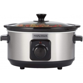 Morphy Richards 3.5 Ltr Slow Cooker (stainless steel)