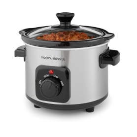 Morphy Richards 1.5 Ltrs Slow Cooker (stainless steel)