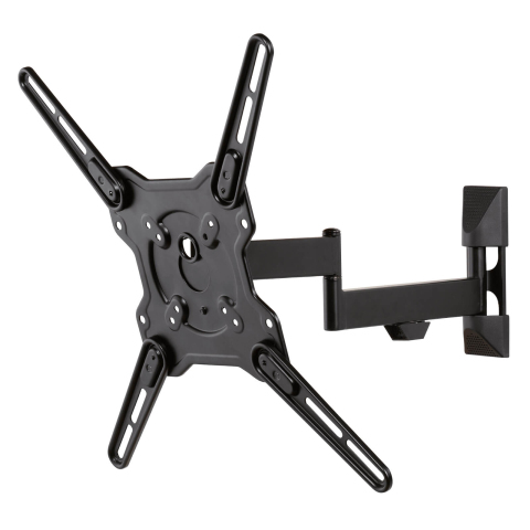 Vivanco Full Motion TV Bracket Upto 55" or 35kg - Black