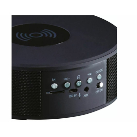 Daewoo Bluetooth Clock Radio - Black - 1