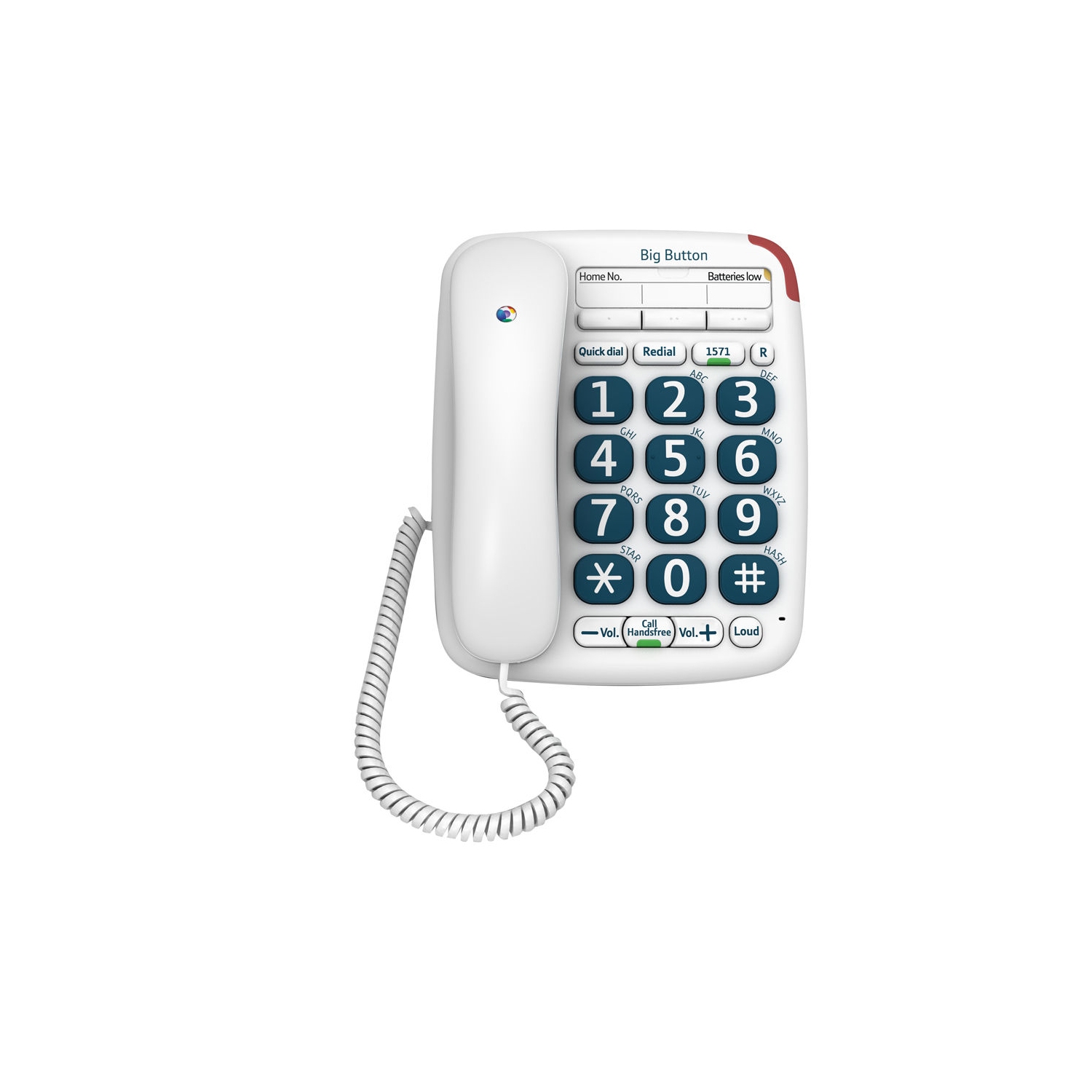 BT Corded Phone (white) - 1