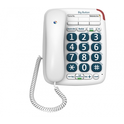 BT Corded Phone (white)