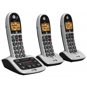 BT Trio Phone With Answerphone (silver)