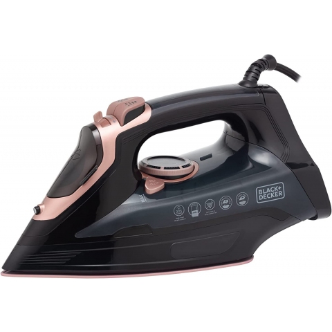 Black & Decker Steam Generator Iron - Black & Grey - E B Marsh & Son Ltd