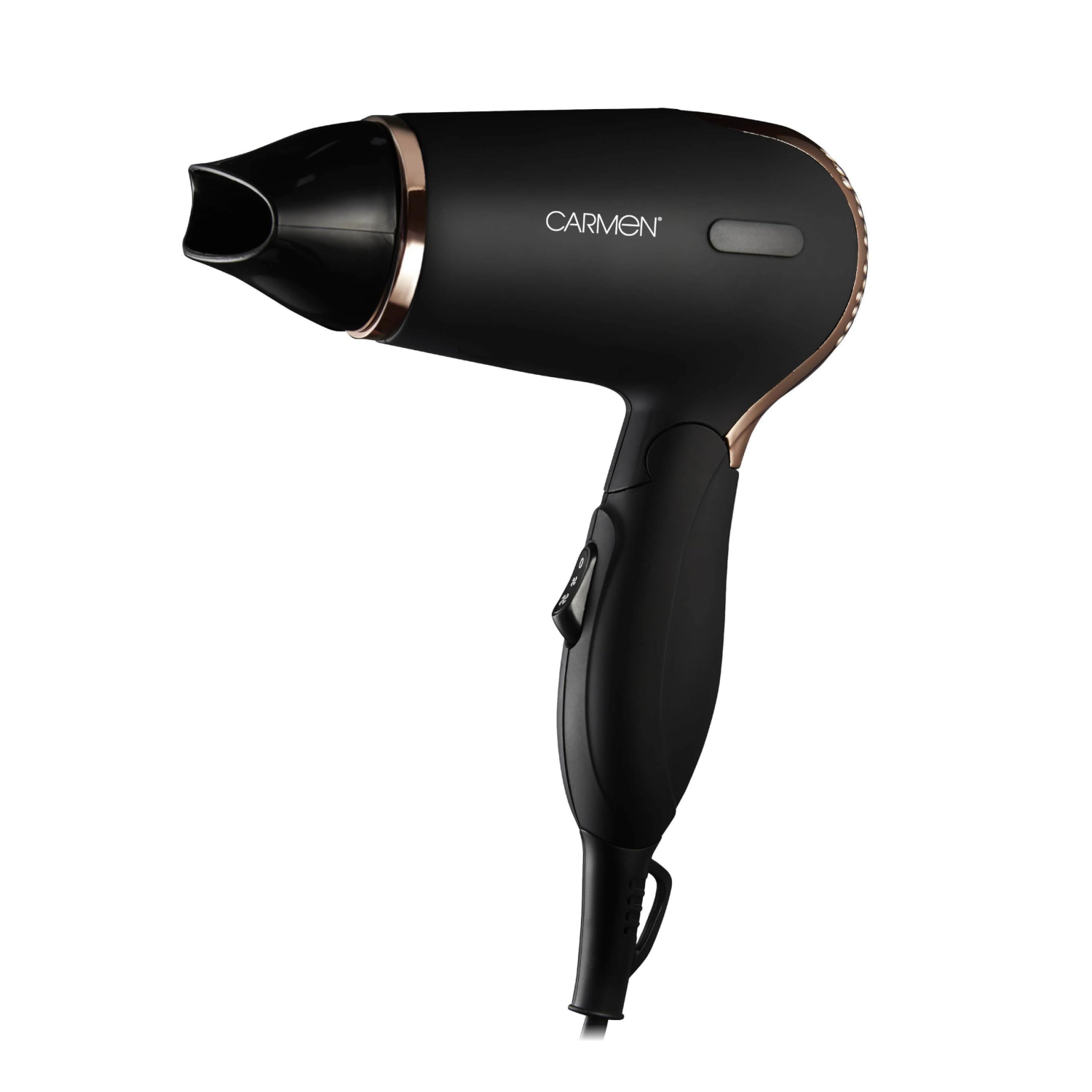 Carmen Travel Hair Dryer 1200w - Black full image