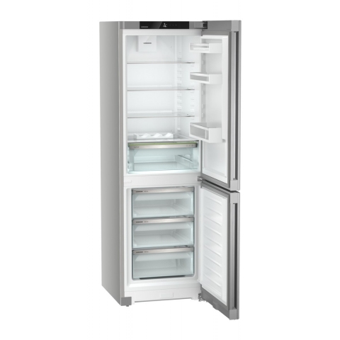 Liebherr 60cm Frost Free Fridge Freezer - Silver