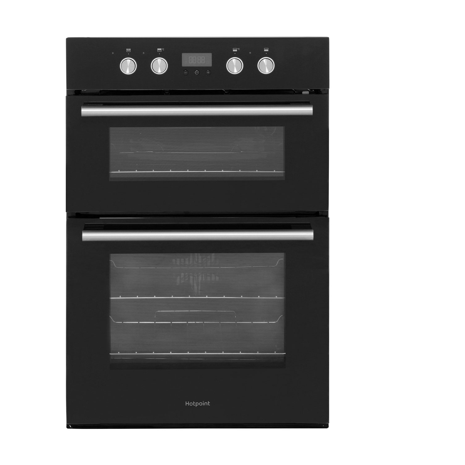 Hotpoint Built In Double Oven (black - A/A energy rating) - 0