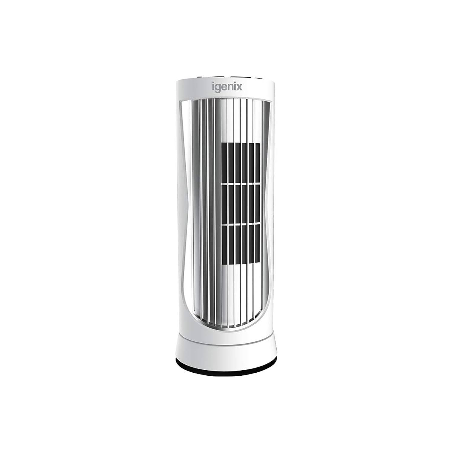 Igenix  Digital Mini Tower Fan, Oscillating, 12" - White full image