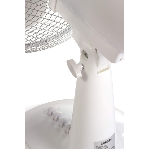 Igenix 12" Desk Fan (white)