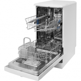 Indesit 10 Place Slimline Dishwasher - White - 1