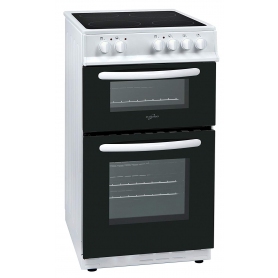 Statesman 50cm Double Oven Cooker (white - A energy rating)
