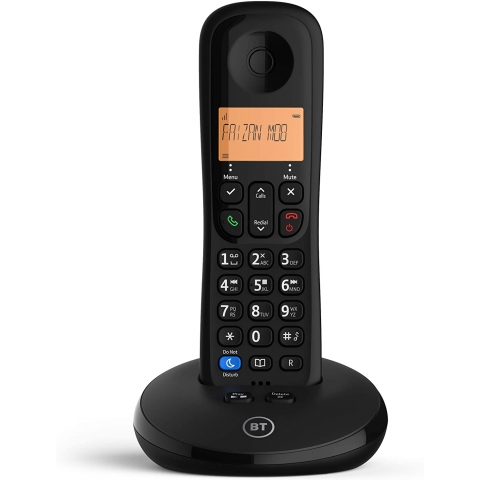 BT Trio Phone With Answerphone (black) - E B Marsh & Son Ltd