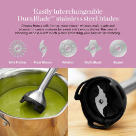 Tower 5 in 1 Good Food Hand Blender - Stainless Steel - 3