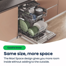 Hotpoint Built-In Fully Integrated Dishwasher - 14 Place Settings - 1