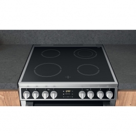 Hotpoint 60cm Electric Double Oven Cooker - 2