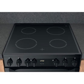 Hotpoint 60cm Electric Double Oven Cooker - 2