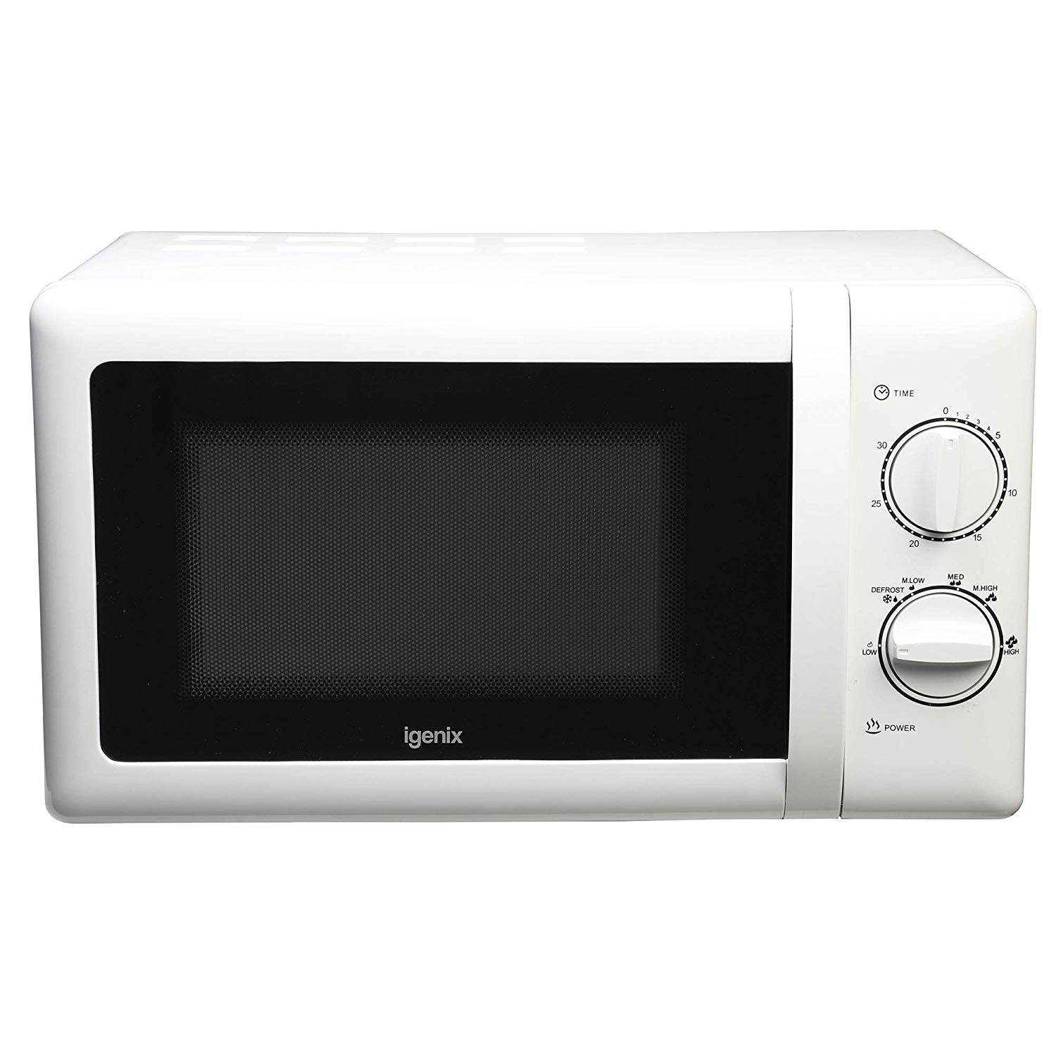 Igenix 20 Lt Manual Microwave (white) - 0
