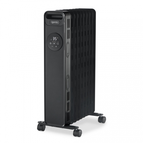 Igenix 2kw Oil Filled Radiator (black)