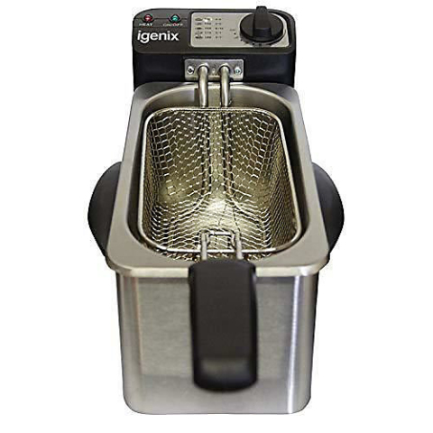 Igenix 1.5 Ltr Deep Fat Fryer - Stainless Steel