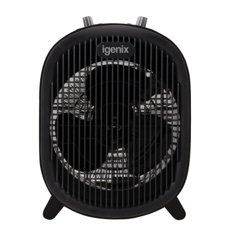 Igenix 2kw Upright Fan Heater - Black