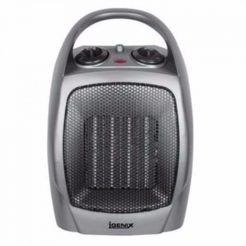 Igenix 1.8kw Fan Heater (silver)