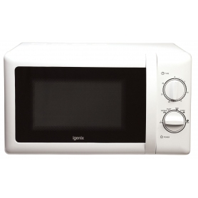 Igenix 20L Dial Control Microwave (white)