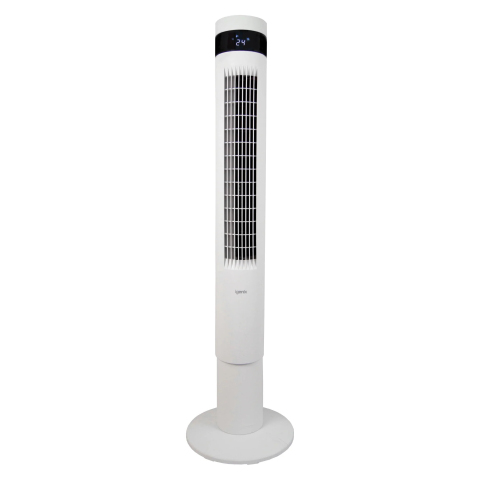 Igenix 43" Tower Fan - Digital - White