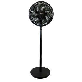 Igenix 12"  7 Bladed Pedestal Fan - Black