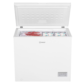 Indesit 6.99 Cuft / 198 Ltr Chest Freezer - White