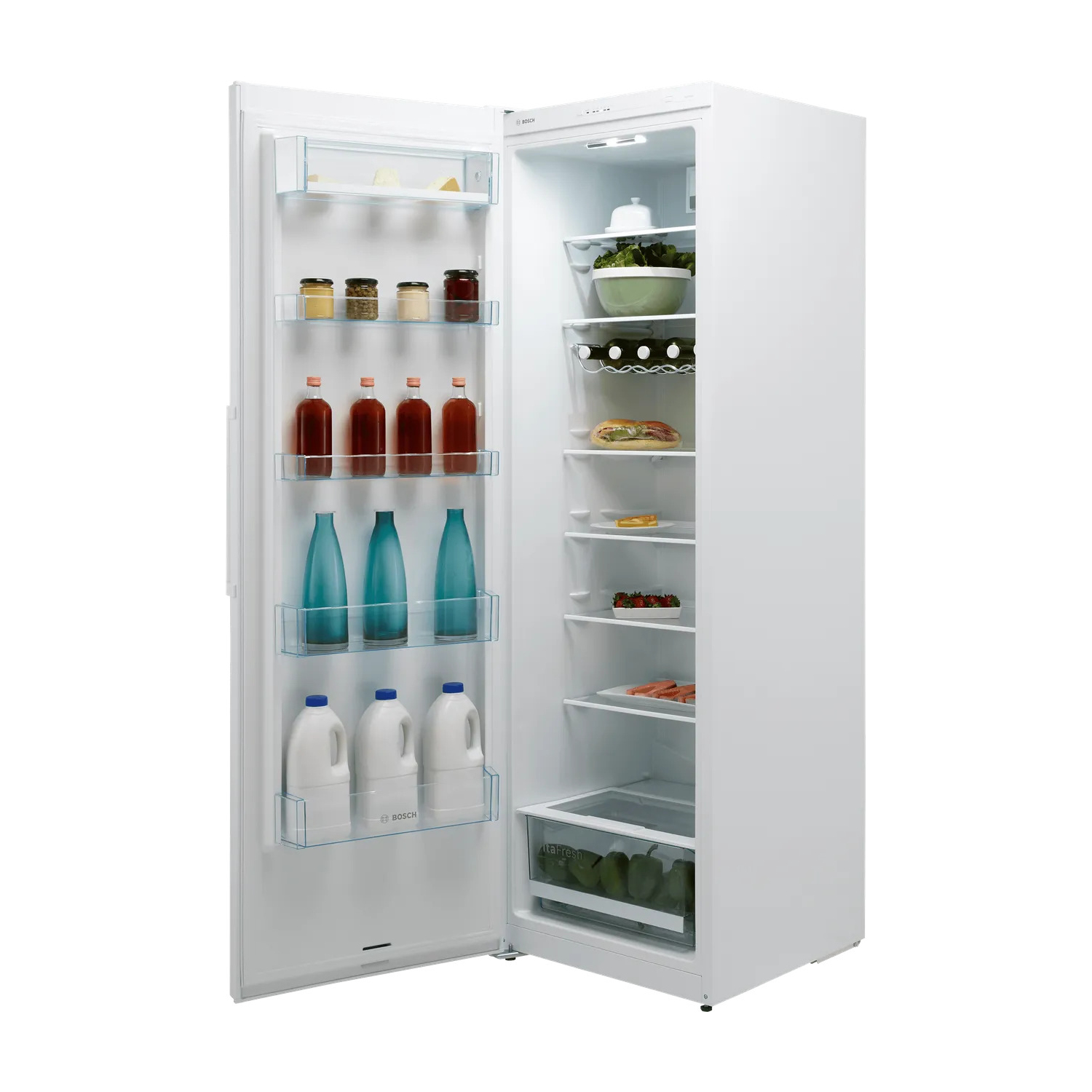 Bosch 60cm / 186cm Tall Larder Fridge - White full image