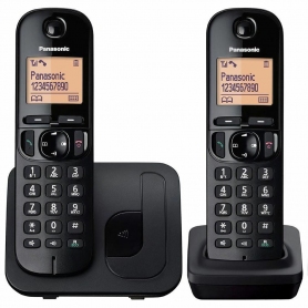 Panasonic Twin Cordless Phone (black)