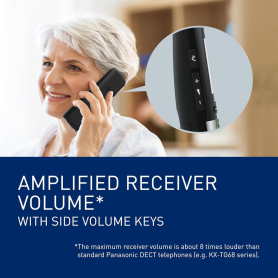 Panasonic Big Button Phone With Answerphone - 2