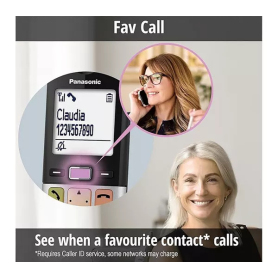 Panasonic Big Button Triple Phones With Answerphone - 2