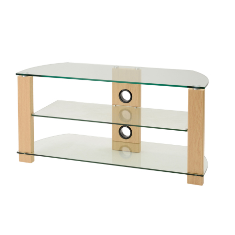TTAP Vision 1050mm Wide Up To 55" TV Stand - Oak