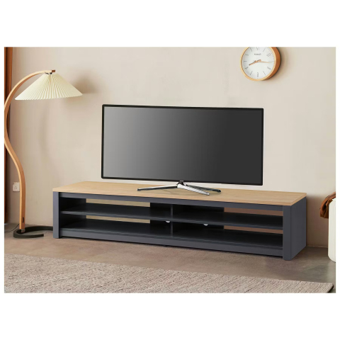 TTAPC Memphis 1600mm Wide Up To 75" TV Stand - Grey