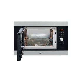Hotpoint Built in Compact Microwave Oven - Silver/Black - 1